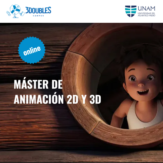 Máster de Animación 2D y 3D